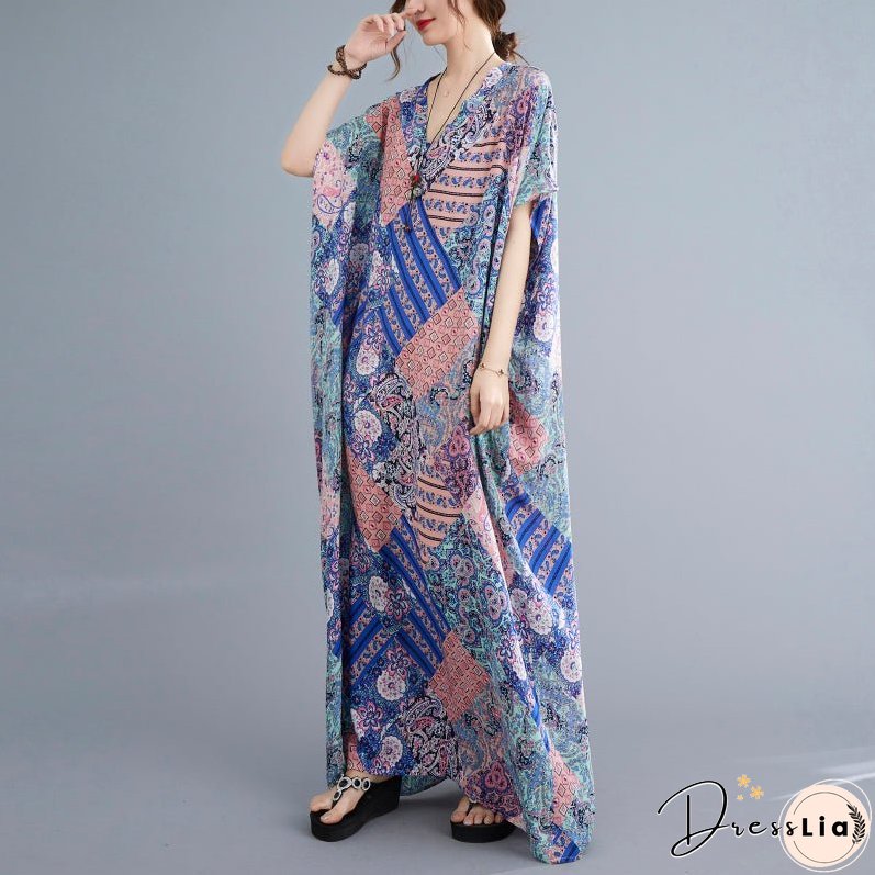 Women's Clothing In Large Sizes, Plump and Slim, with A Belly Covering Temperament Dress