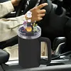 [US Local Warehouse] Halloween Acrylic Lid Charms with Cute Ghost Straw Cap for Stanley 40oz Tumbler
