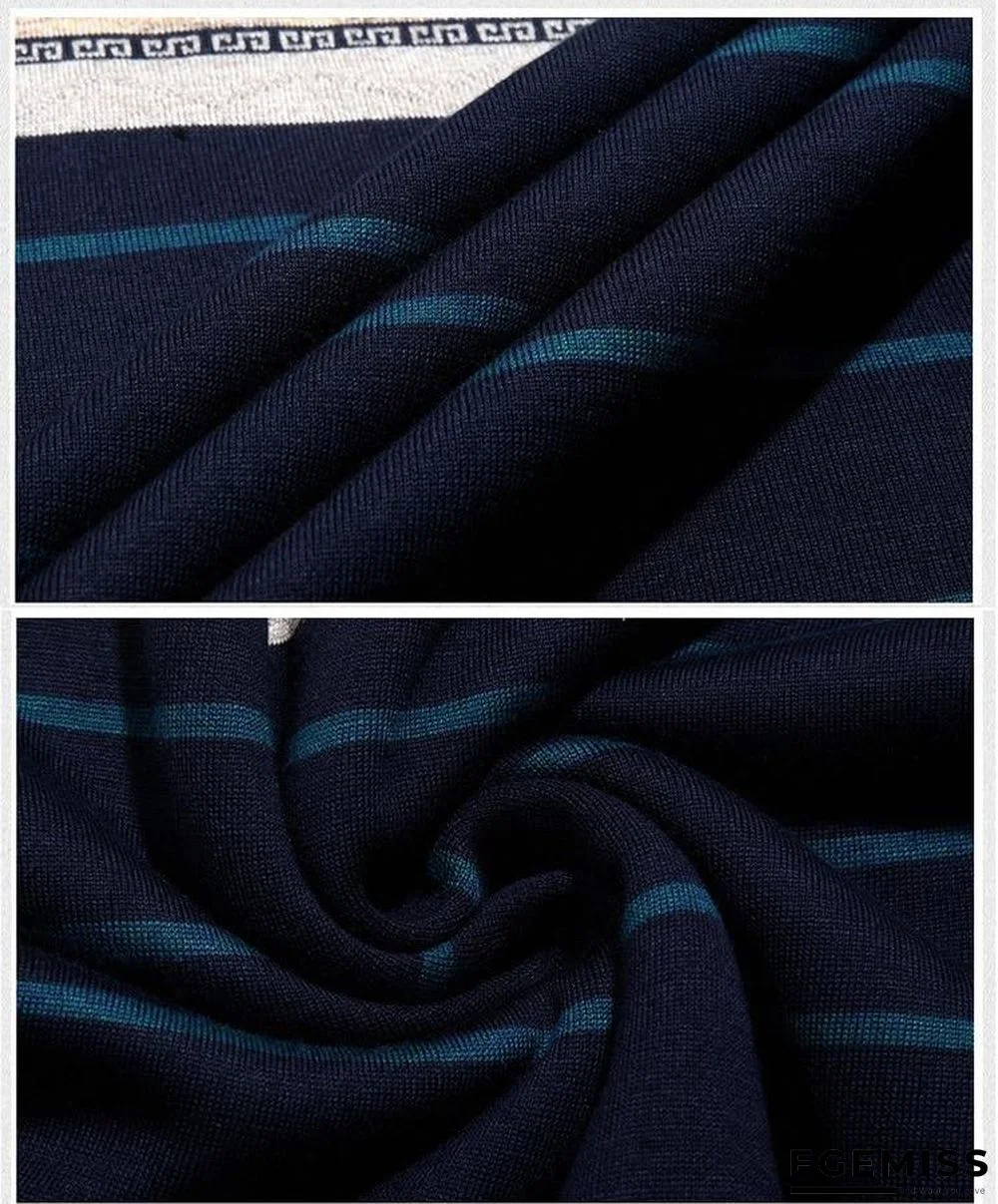 fashion casual clothing social fitness bodybuilding striped t shirts men t-shirt tee shirt pullover sweater | EGEMISS