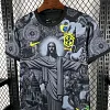 2024/2025 Brazil Special Edition Jesus Black Gray Football Jersey 1:1 Thai Quality