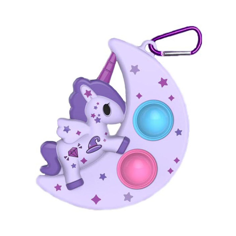

Unicorn Push Bubble Toys Anti-Stress Set Decompression Crafts Random Color, 501 Original
