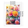 Peony Vase-11CT Stamped Cross Stitch 50*70cm/19.69*27.56in(Big Size) tapestrymarket