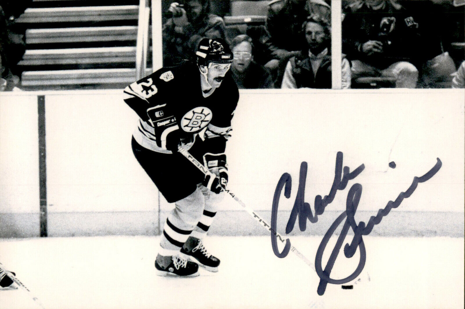 Charlie Simmer SIGNED autographed 4x6 Photo Poster painting BOSTON BRUINS #2