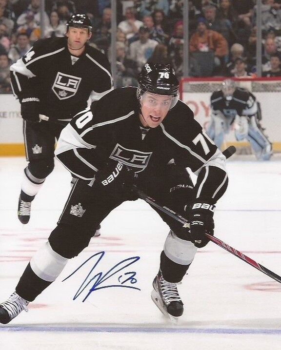 Tanner Pearson signed LA Los Angeles Kings 8x10 Photo Poster painting autographed