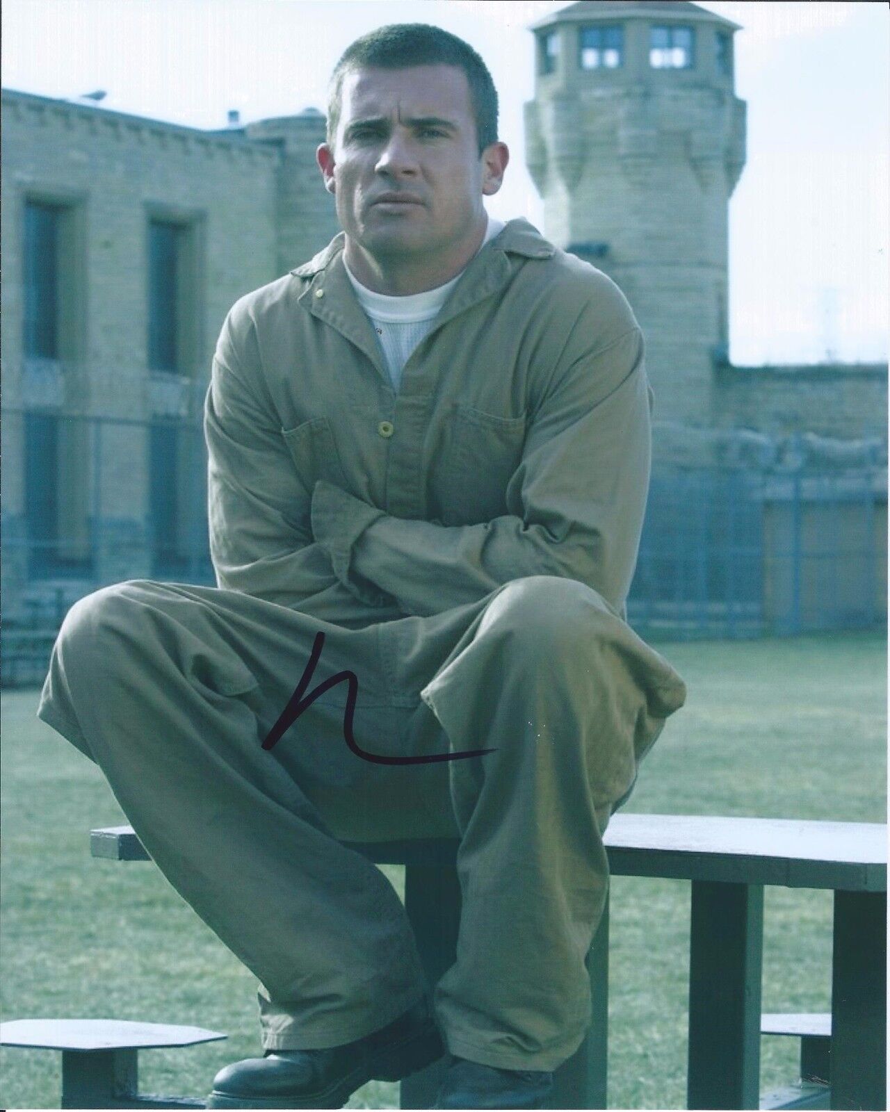 Dominic Purcell Signed Autographed 8x10 Photo Poster painting The Flash Prison Break 1E