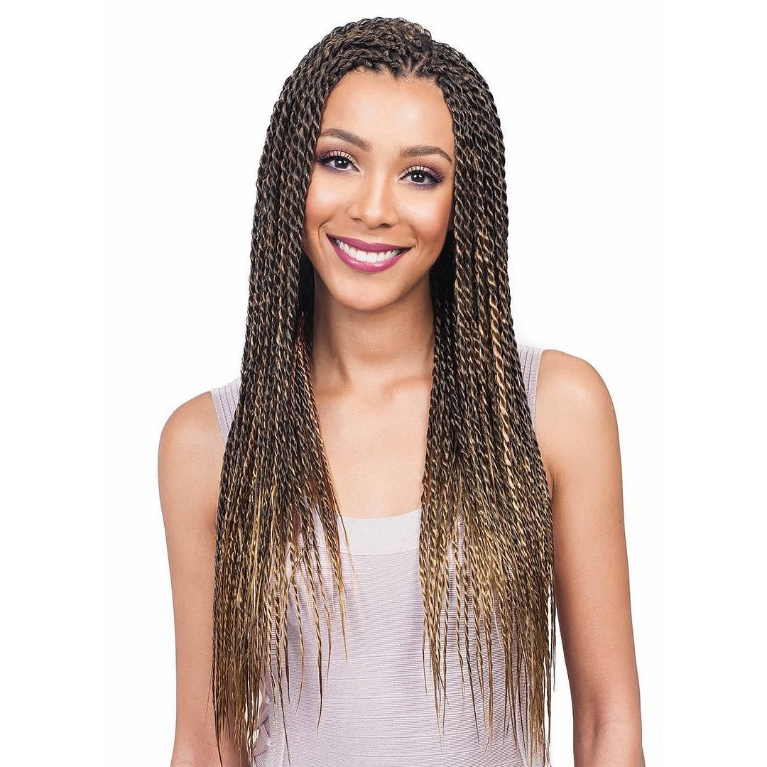 Bobbi Boss Synthetic Braids – Pre-Feathered Feather Tip Braid 54"