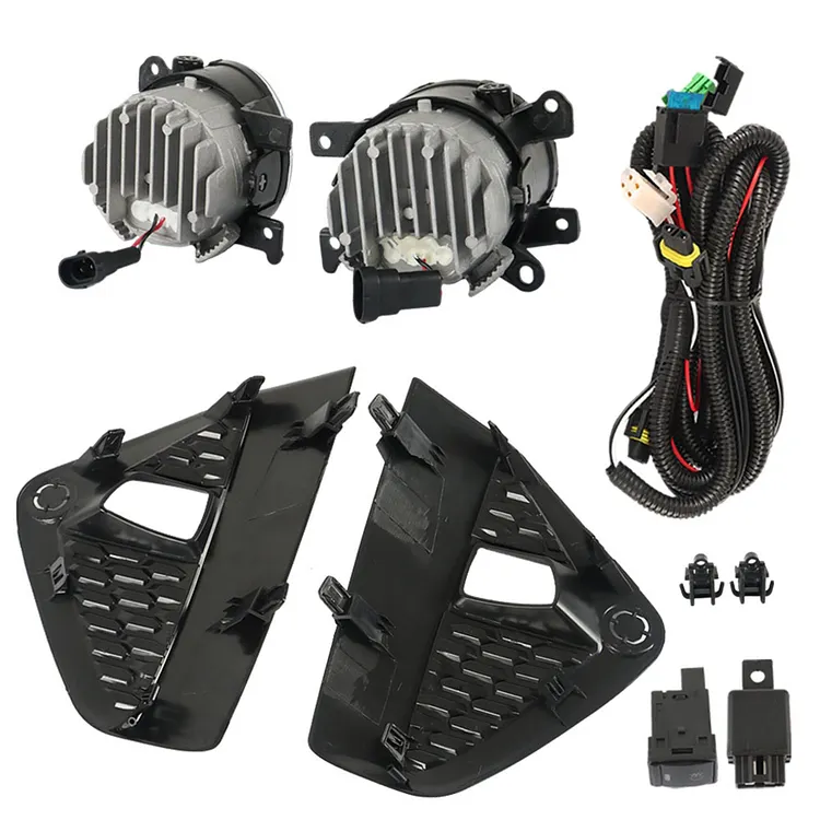 SEBLAFF 1 Pair Driver and Passenger Side Fog Lights & Switch Replacement for 2019-2023 Murano NI1039165, NI1039164, NI1038165, NI1038164