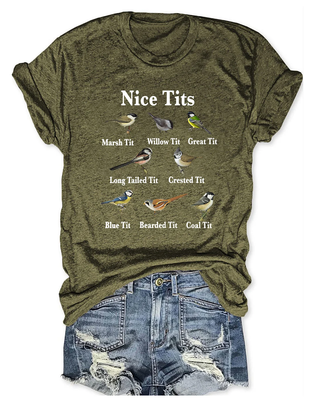 Nice Tits Birds T-Shirt