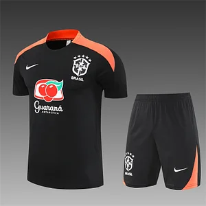 2026 Brazil training Black football jersey 1:1 Thai quality suit