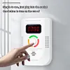 Plug-in Carbon Monoxide CO Detector Sound Light Warning CO Leak Detector