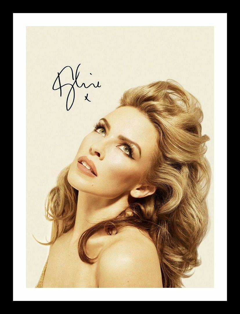 Kylie Minogue Autograph Signed & Framed Photo Poster painting