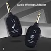 A8 UHF Wireless System Electric Guitar Pickup Audio Transmitter Receiver