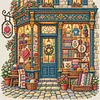 Stamped Cross Stitch Kit for Adults Cozy Needlework Store 11CT 45x45cm tapestrymarket