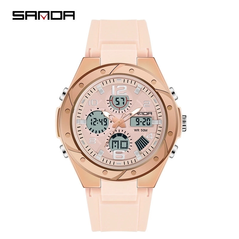 Modern Style Solid Color Electronic Men’s Watches