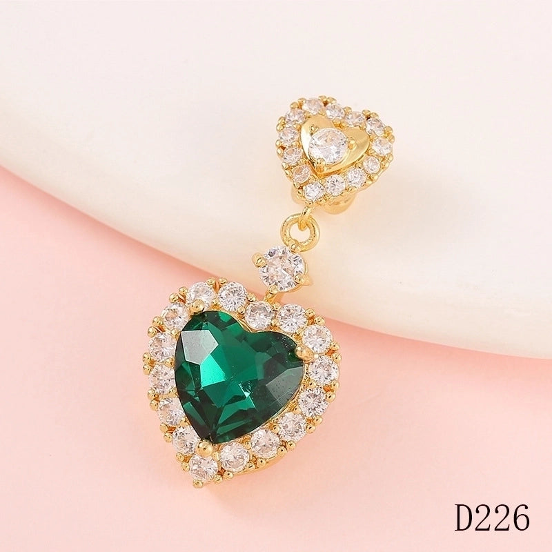 1 Piece Copper Fruit Bow Knot Pendant