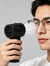 Powerful Mini Jet Turbo Fan 1500g Instant Thrust Portable Car Dryer Fan Rechargeable Violent Turbo Fans for Outdoor Travel Commute Beach Vacation