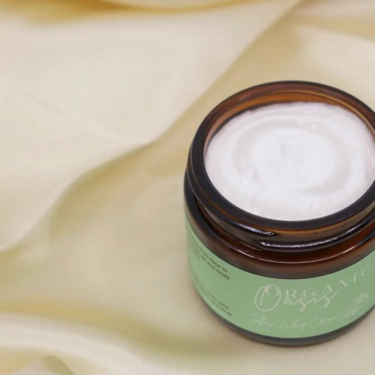 ⏰Last Day Promotion 49% OFF🌿 Organic Whipped Tallow Balm with Castor Oil & Frankincense for Natural Skincare & Moisturizing ✨