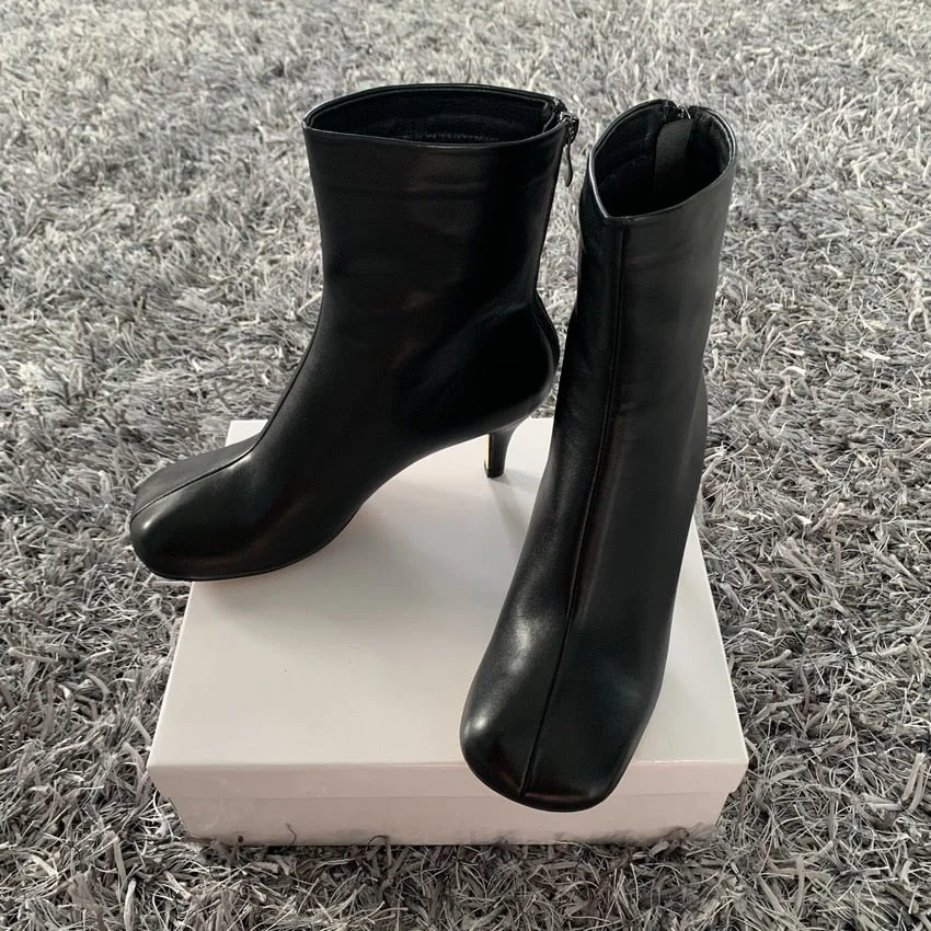 Ankle Boots For Women Winter Shoes Fashion Female Boots 2021 Brand Women Pump Shoes High Quality Elegant High Heels Boots Shoes