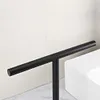 Stainless Steel Hand Towel Holder T-Shape Towel Bar Rack Bath Towel Bar Stand