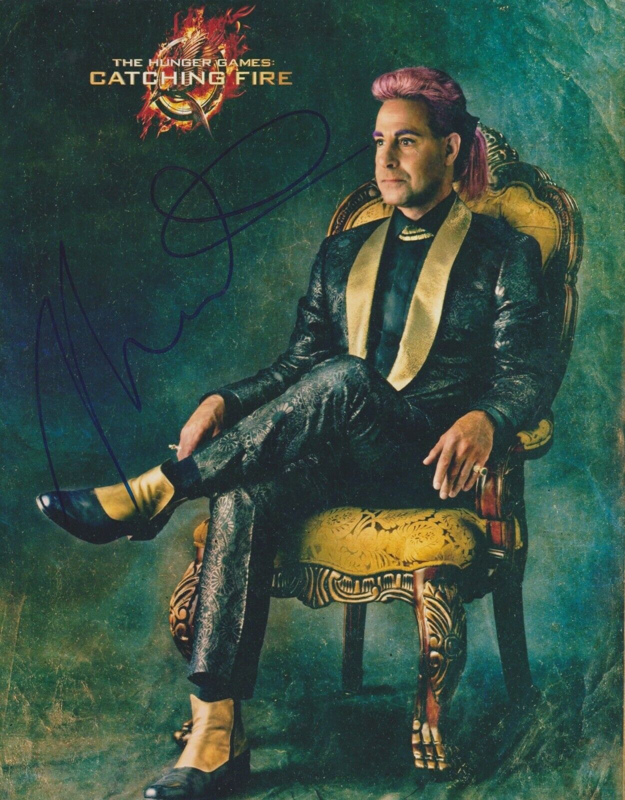 Stanley Tucci Signed The Hunger Games 10x8 Photo Poster painting AFTAL