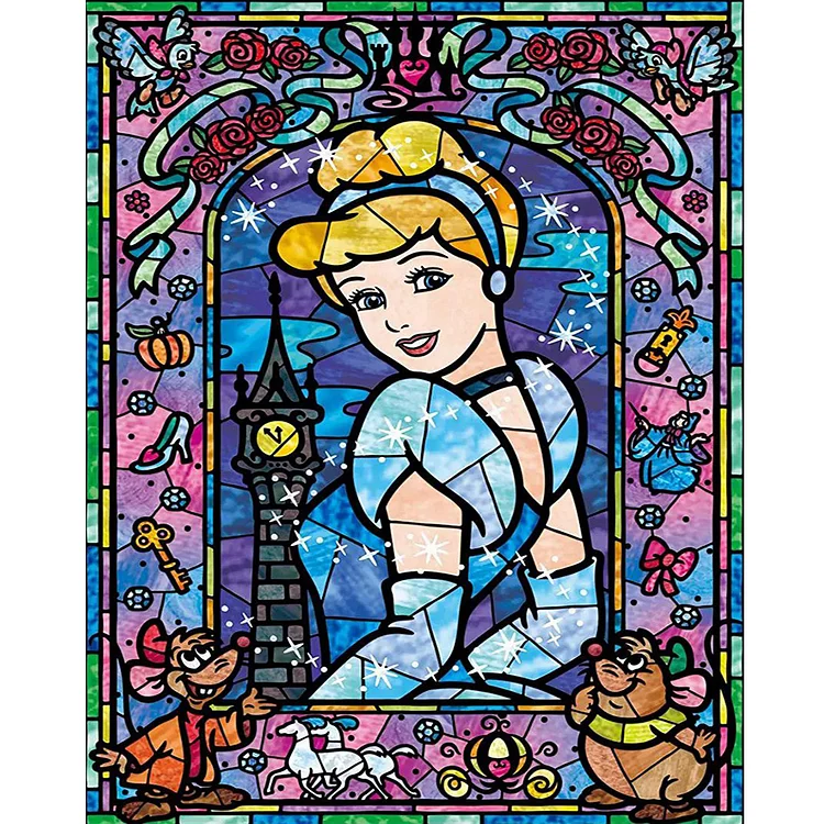 Full Round Drill Diamond Painting -Disney Princess Cinderella - 40*50cm