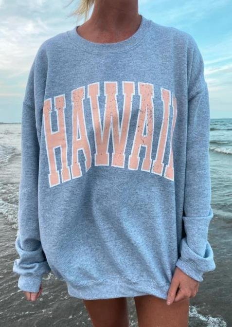 HAWAII CREWNECK August Lemonade August Lemonade
