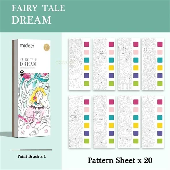 Upstronge Pocket Watercolor Painting Book