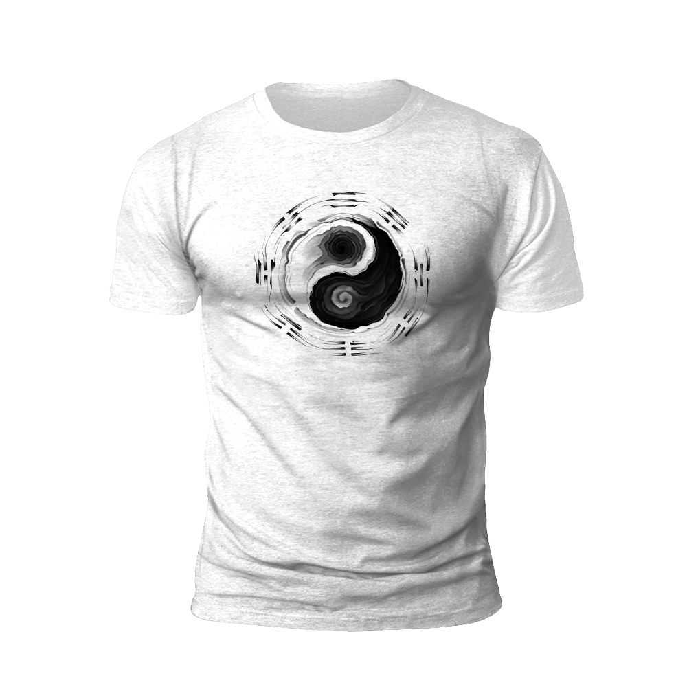 Swirling Yin Yang: The Dynamic Balance T-shirt