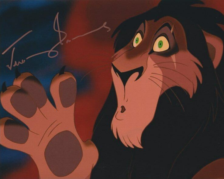 Jeremy Irons (The Lion King) signed 8x10 Photo Poster painting In-person