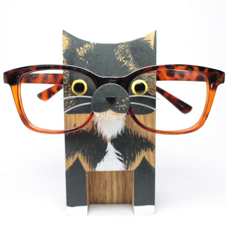 Kerr-Handmade Cat Memorial Eyeglass Stand