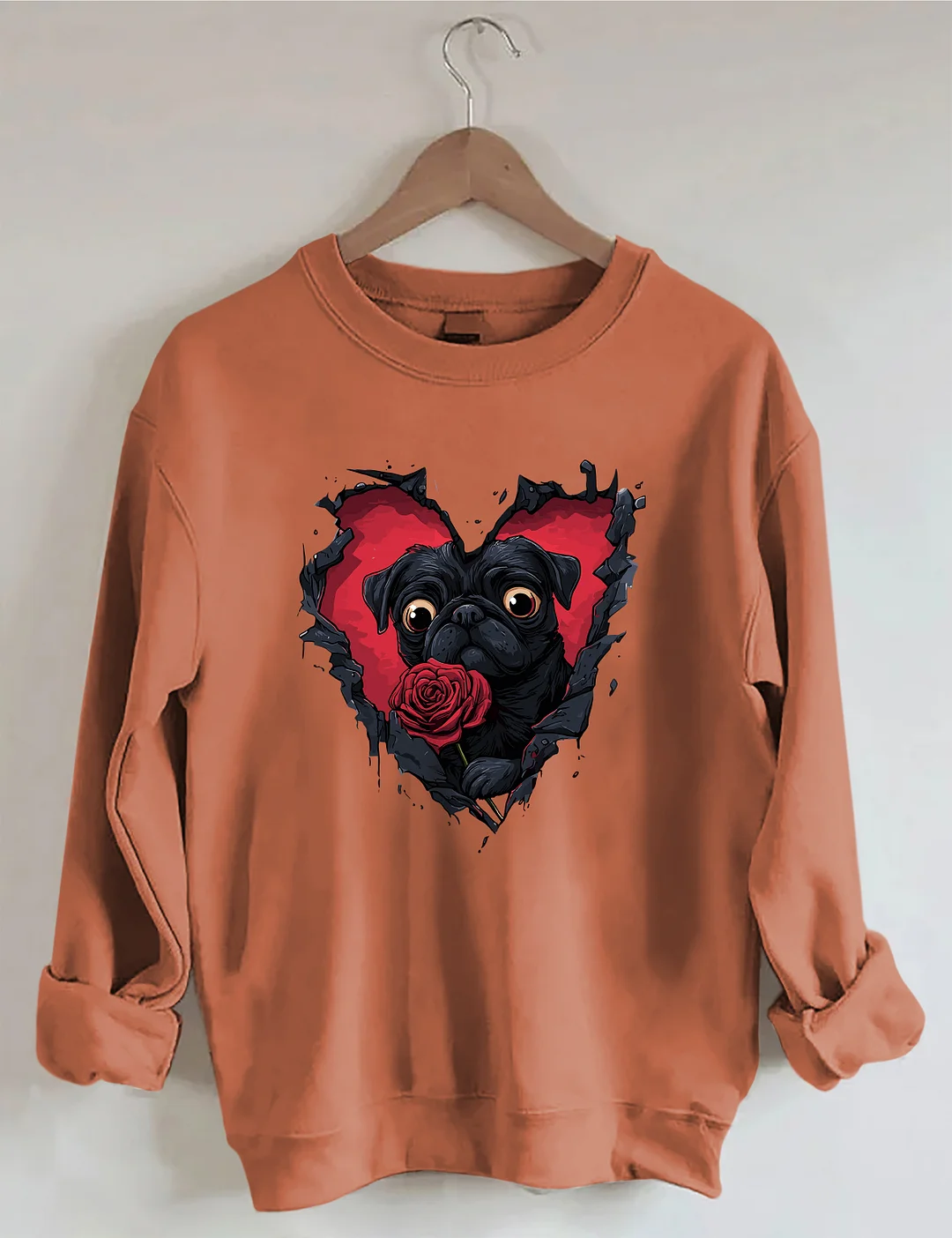 Dog Lover Valentine Sweatshirt
