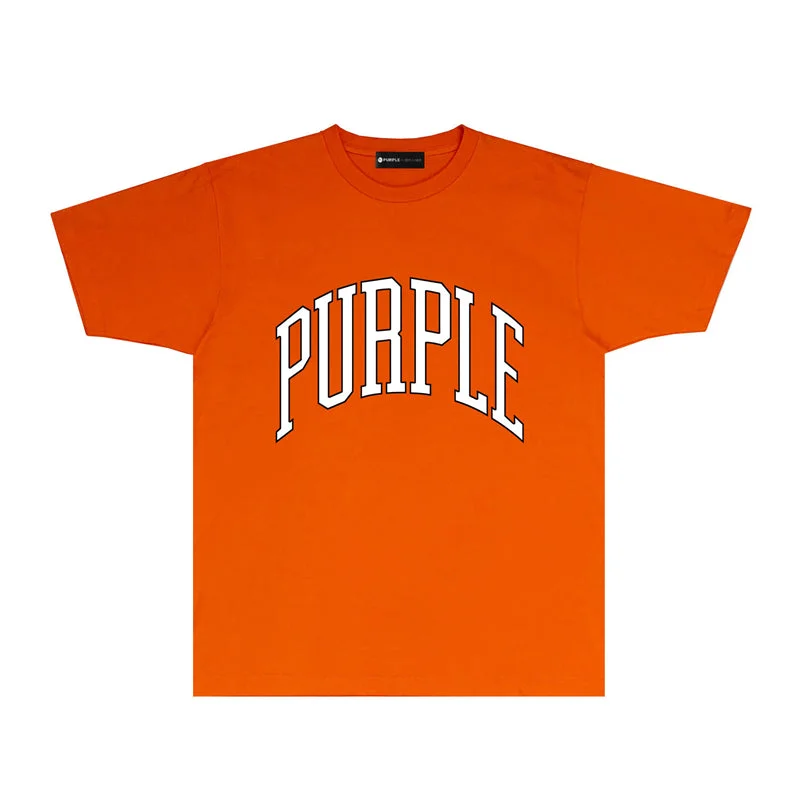 Purple 2023 new fashion T-shirt short sleeves