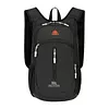 18L Lightweight Mountaineering Backpack with Reflective Strips & Chest Storage Bag Foldable Running Storage Knapsack Breathable Splash-Proof Hiking Nylon Pouch Hiking Work Travel Camping Backpacks