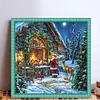 Christmas Eve-11CT Stamped Cross Stitch 50*50cm/19.69*19.69in