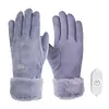 Electric Warm Gloves 3 Gear Adjustment Heating Thermal Gloves 10000mAh Windproof