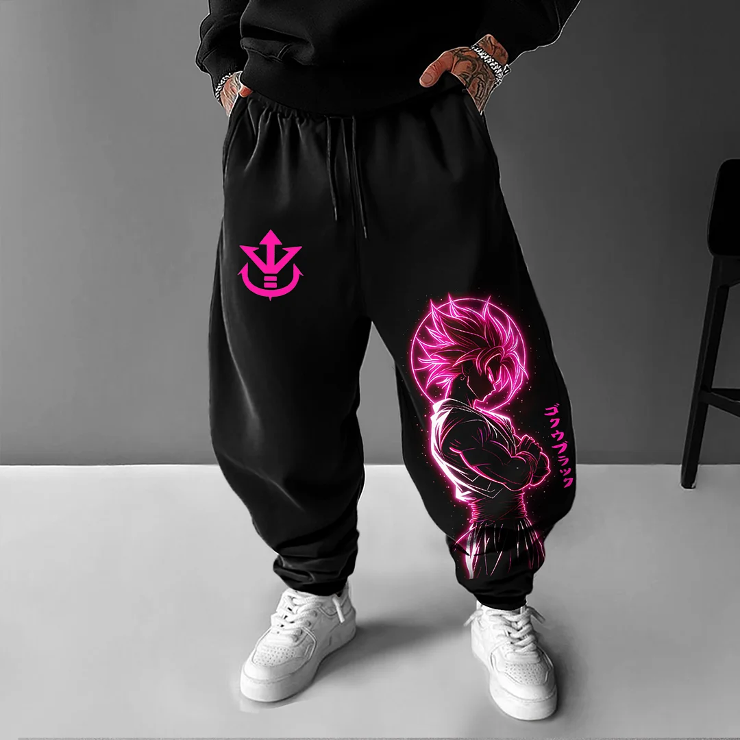 Unisex Oversized Anime Loose Harem Pants