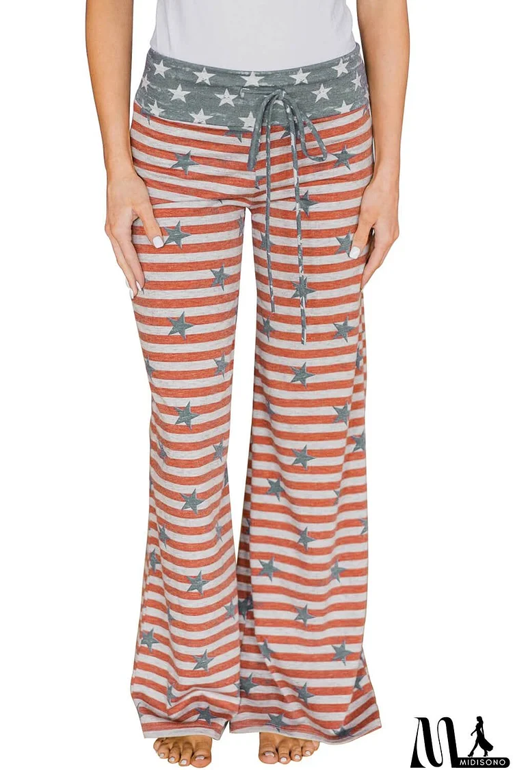 The American Dream Striped Lounge Pants