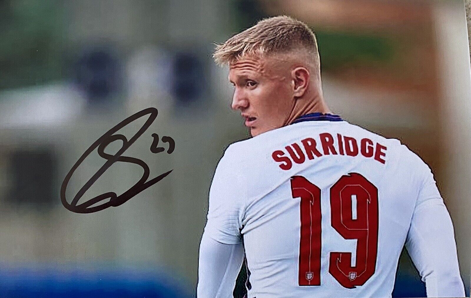 Sam Surridge Genuine Hand Signed England 6X4 Photo Poster painting