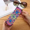 DIY Mandala Diamond Painting Leather Sunglass Storage Box