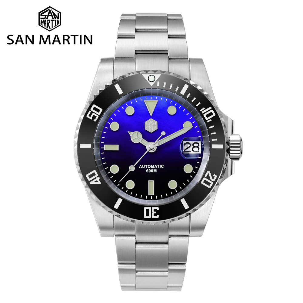 ★Pre-Owned★San Martin Water Ghost MOP Watch - SN084 San Martin Watch san martin watchSan Martin Watch
