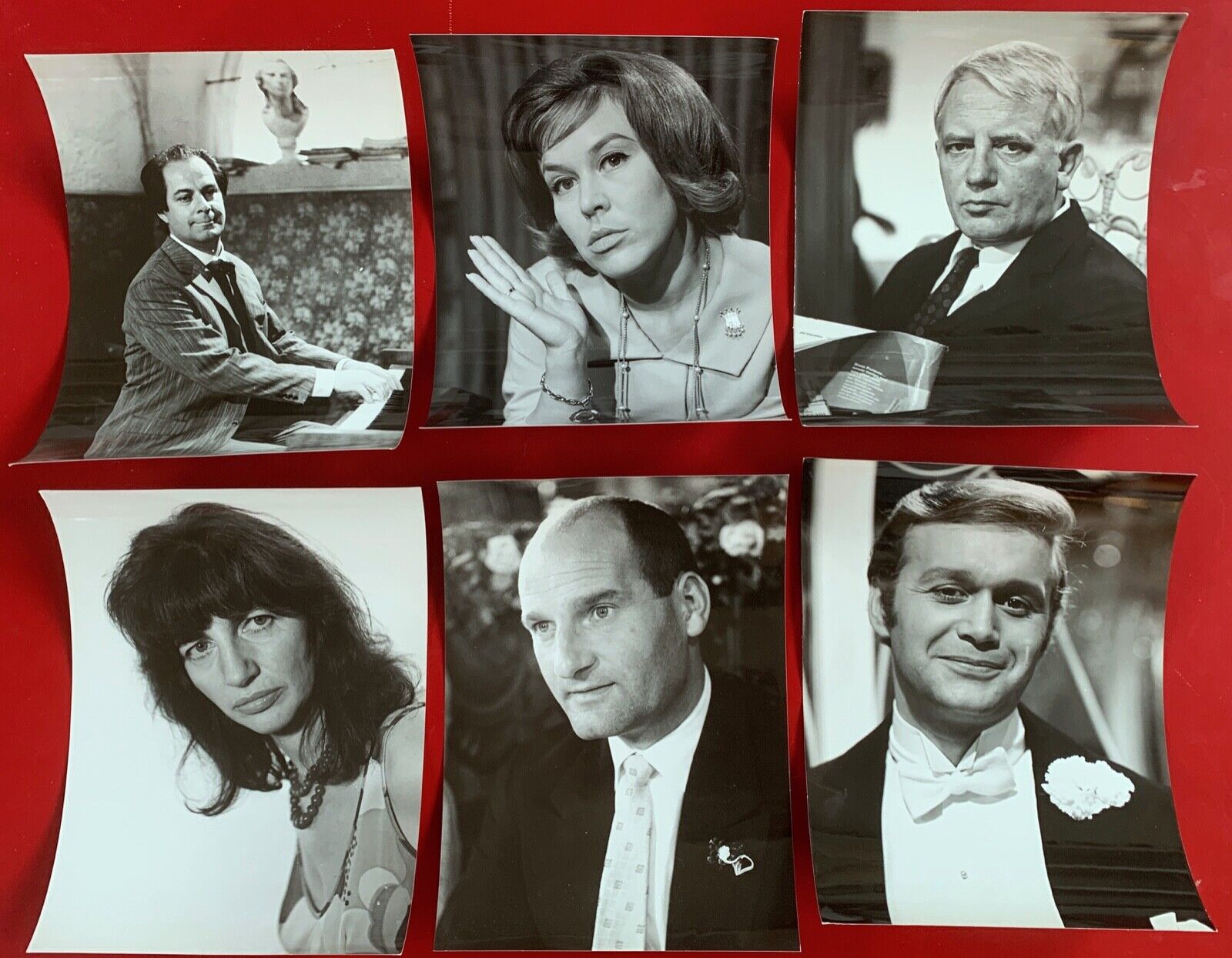 22 Orig. Vintage Pressefotos Actor TV Film Music R?hnert Photo Poster painting (TV-1030 +