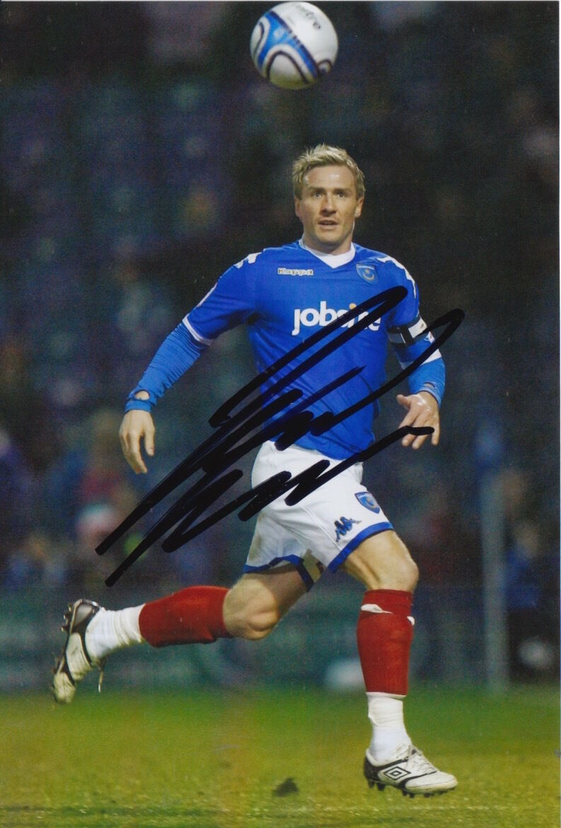 PORTSMOUTH HAND SIGNED LIAM LAWRENCE 6X4 Photo Poster painting 8.