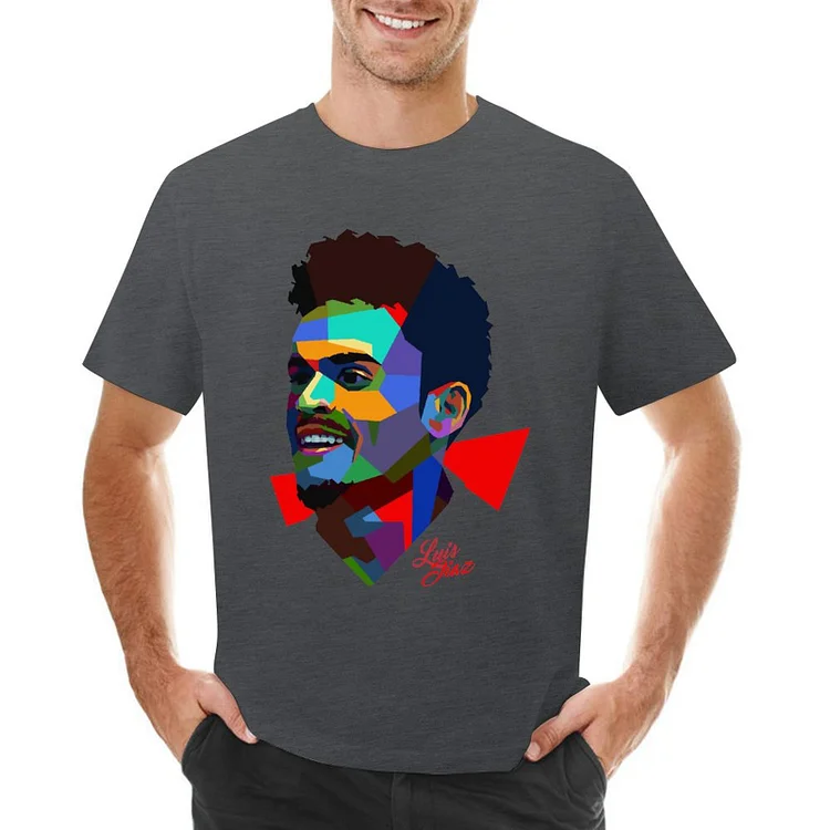 Luis Diaz Inspired Pop Art Football Culture Men's T-shirt	