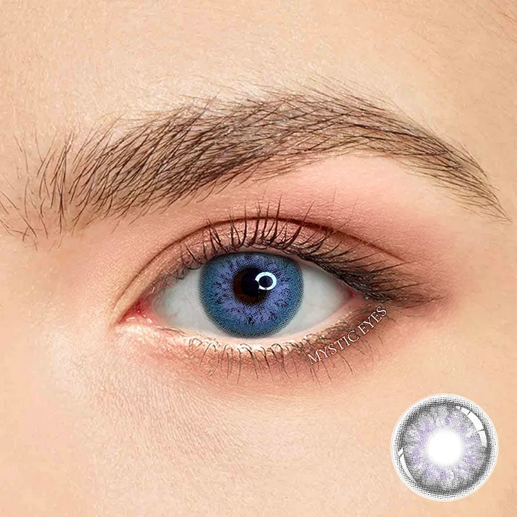Opal Grey Colored Contact Lenses