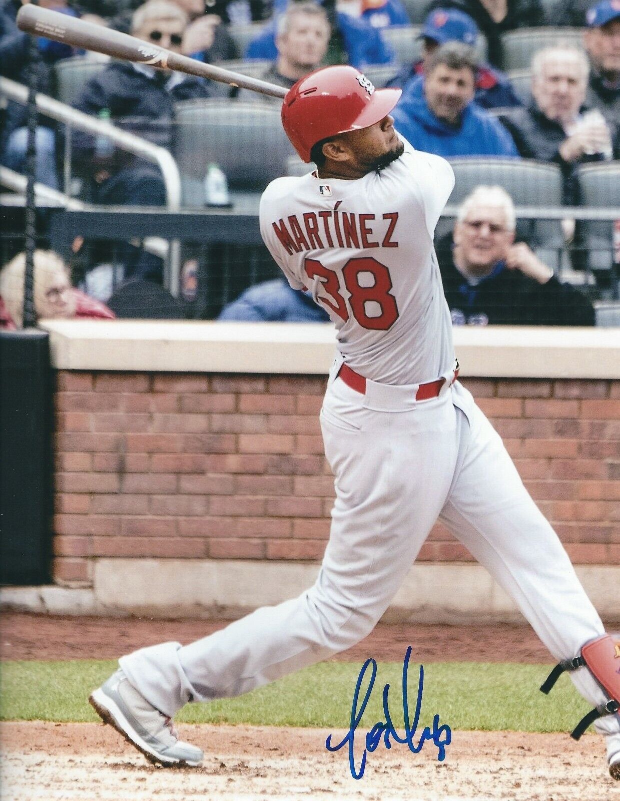 Signed 8x10 JOSE MARTINEZ St. Louis Cardinals Autographed Photo Poster painting- COA