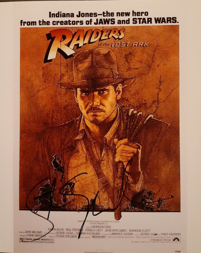 Steven Spielberg signed 8x10