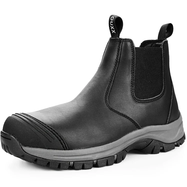 Men's Steel Toe Waterproof ASTM F2413-18 Slip On Work Boots