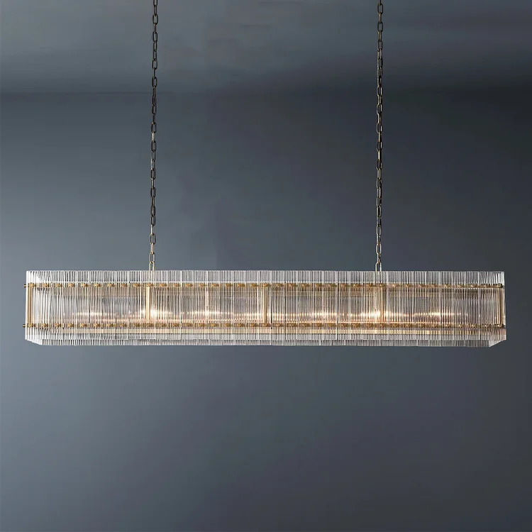 Modern San Marco Linear Luxury Chandelier 72" Vjlight