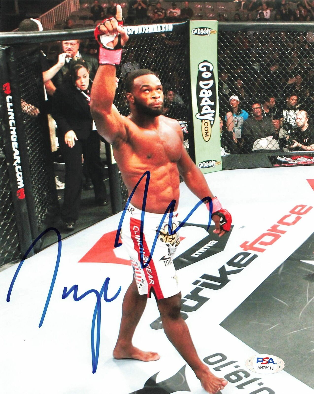 Tyron Woodley signed 8x10 Photo Poster painting PSA/DNA UFC MMA Autographed