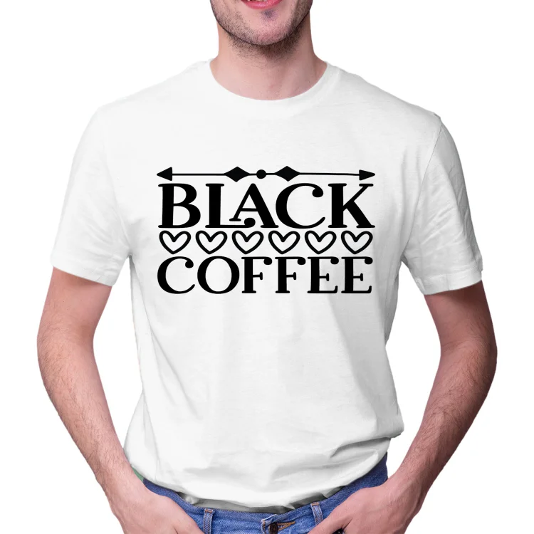 Unisex Tie Dye Shirt Black coffee Women and Men T-shirt Top - Heather Prints Shirts